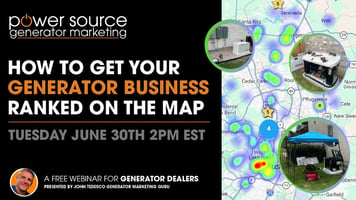 Google Maps Ranking Formula for Generator Dealers