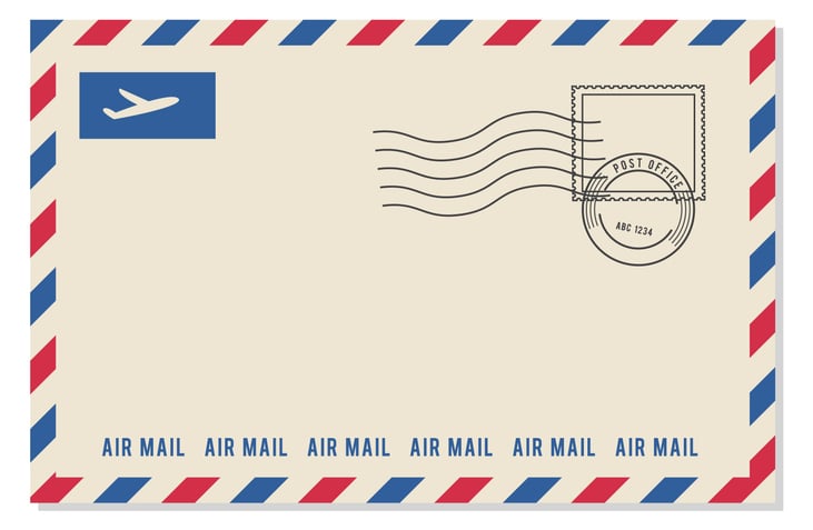 direct mail postcard concept